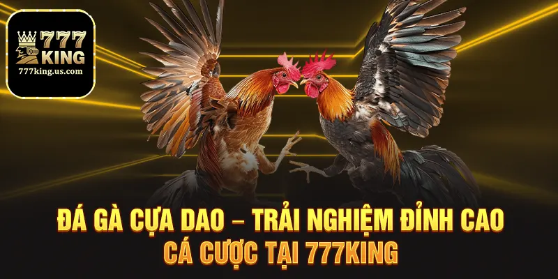 Đá Gà Cựa Dao – Trải Nghiệm Đỉnh Cao Cá Cược Tại 777king 3 da ga cua dao – trai nghiem dinh cao ca cuoc tai 777king