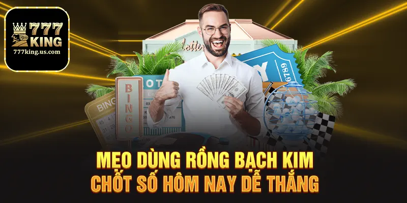 Rồng Bạch Kim Chốt Số Hôm Nay Chuẩn Xác Nhất 777King 4 Mẹo dùng rồng bạch kim chốt số hôm nay dễ thắng